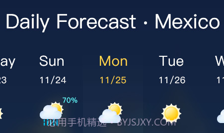 坚果天气v1.1.10截图