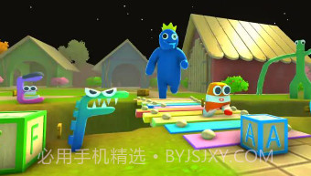 彩虹字母幸存者3Dv0.8截图