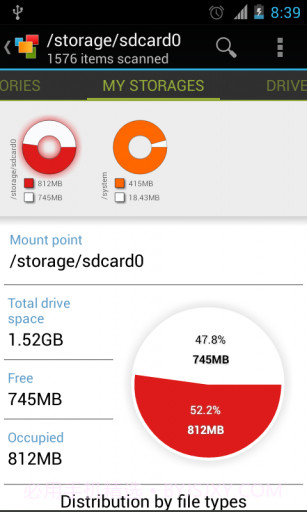 文件管理 My Device Storage Analyzev1.12截图