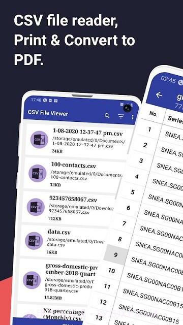 csv文件查看器v9.1安卓版截图