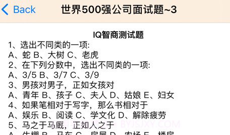 IT公司面试v14.5.11截图