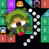 太空攻击球与砖