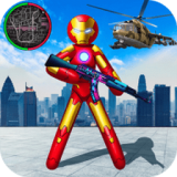 火柴人绳索英雄钢铁侠免费版