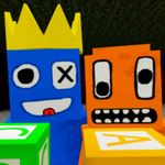 彩虹朋友蓝色盒子