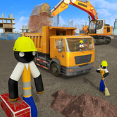 火柴人挖掘机模拟