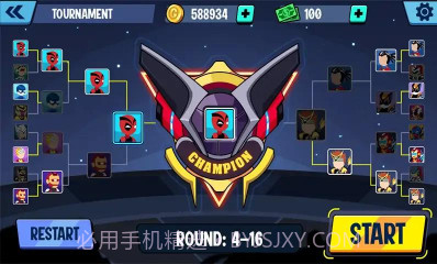 火柴人勇士超级暗影格斗v1.9.15截图