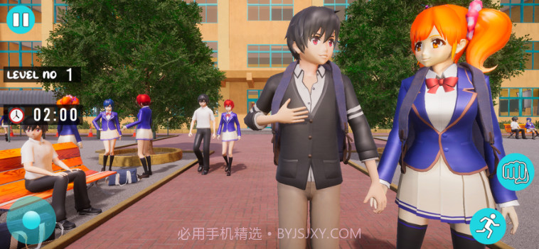 动漫女孩学校生活模拟1.0.12截图