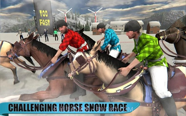 马汽车雪地摩托车比赛v1.0.12截图