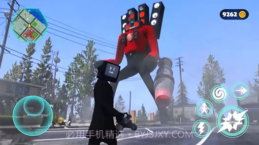 监控人大战马桶人开放世界v1.0.7截图