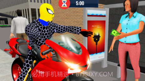 蜘蛛超级英雄自行车救援2v1.11截图