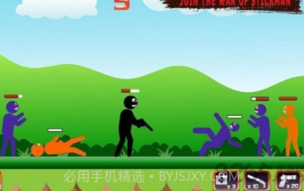 火柴人猎枪射击v1.11截图