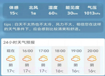 匆匆天气预报v1.0.10截图