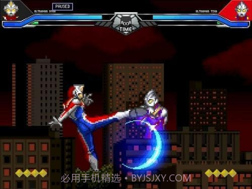 mugen奥特曼200人物全解锁v1.11截图