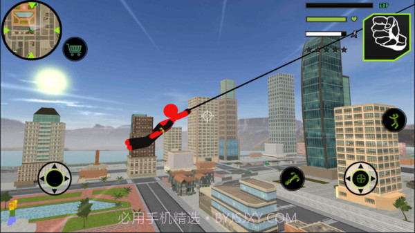 蝙蝠蜘蛛侠绳索英雄v1.17截图