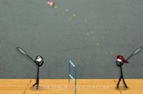 火柴人打羽毛球3v1.17截图