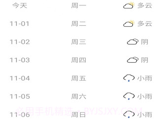 出行看天气v1.1.16截图