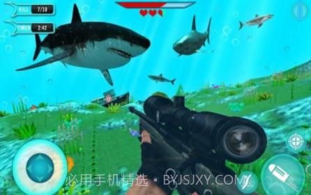 饥饿的鲨鱼狙击手3Dv1.1.21截图