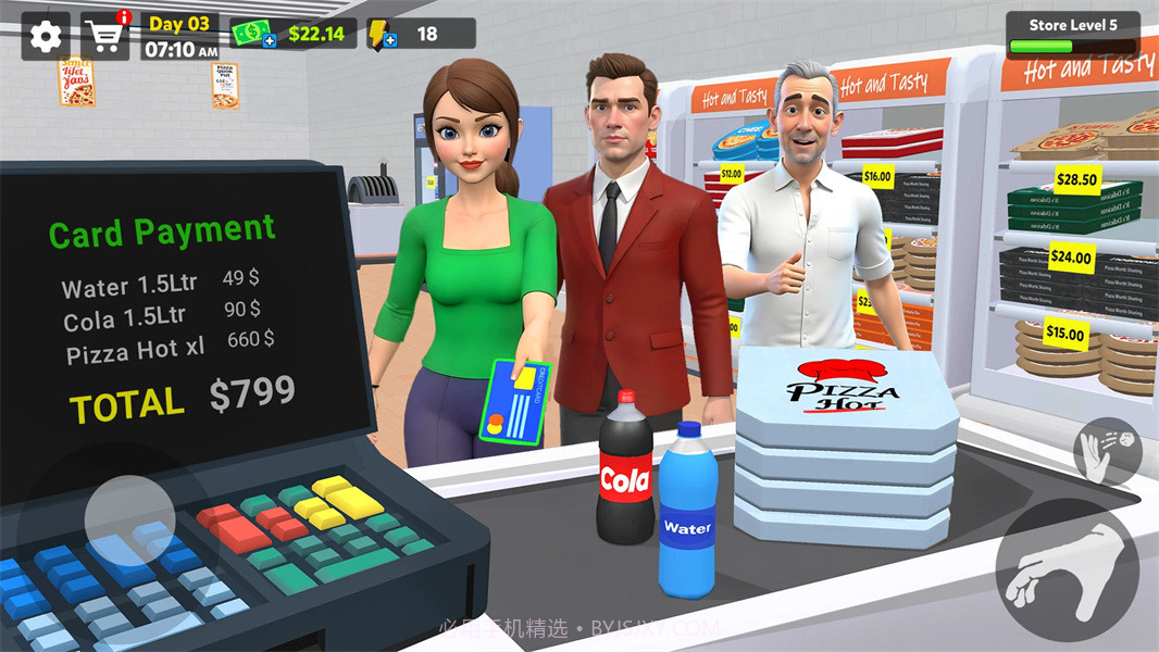 披萨店模拟器3D付费版0.6.1截图