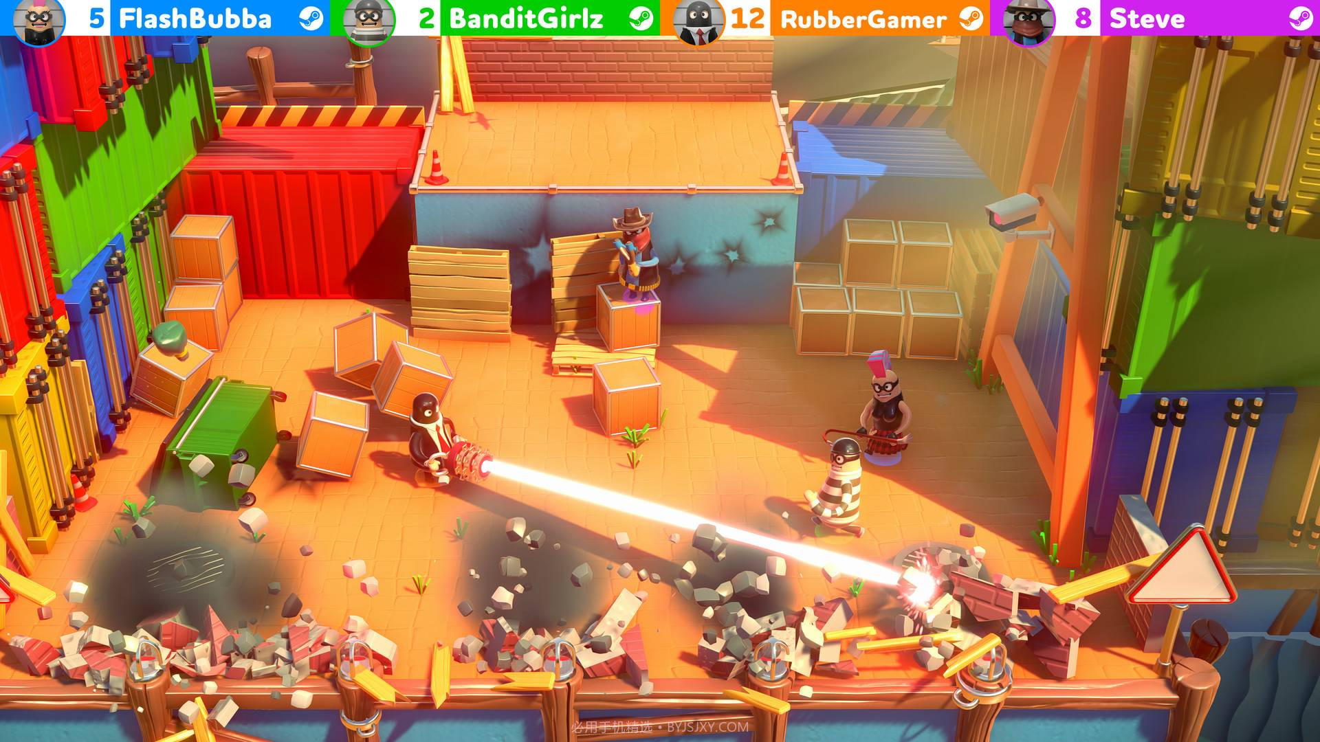 橡胶强盗RubberBandits1.5截图