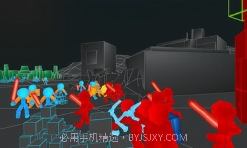 火柴人霓虹战争截图2