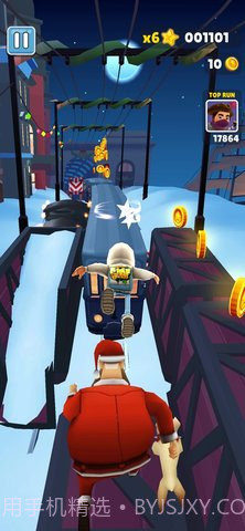 地铁跑酷雪地地图(Subway Surf)截图2 地铁跑酷雪地地图(Subway Surf)截图2