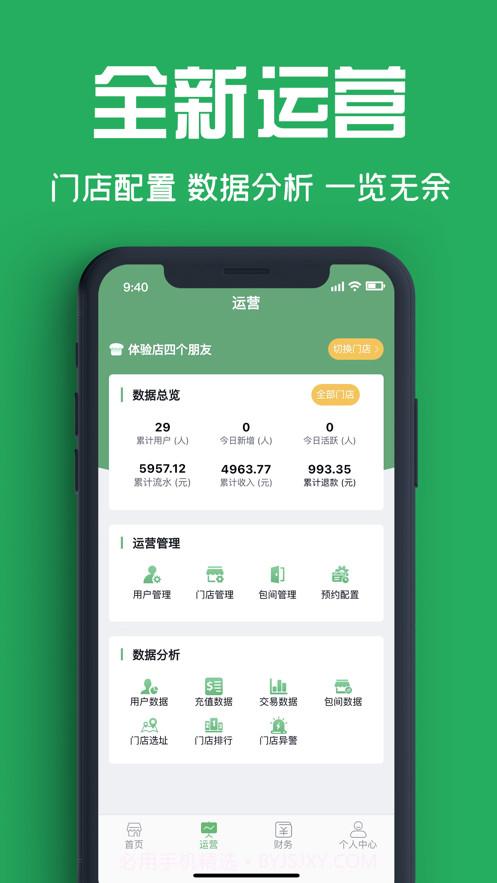 四个朋友商户端截图1