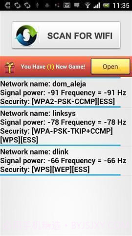 无线密码扫描器截图2 无线密码扫描器截图2