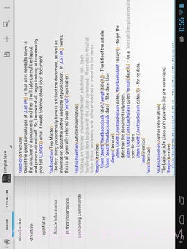 LaTeX编辑器截图5