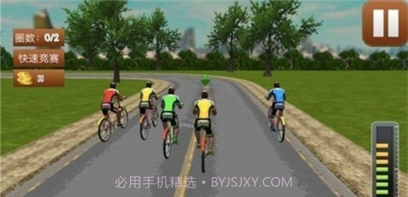 3D自行车越野模拟器截图3