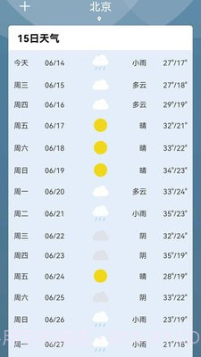 夏荷天气截图2