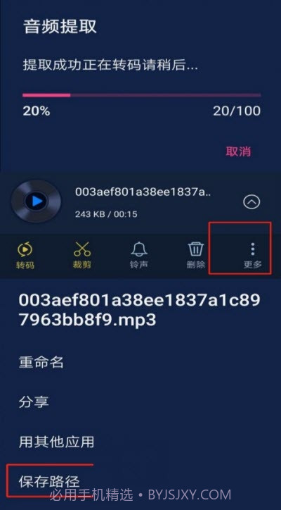 抖音背景音乐提取软件截图3