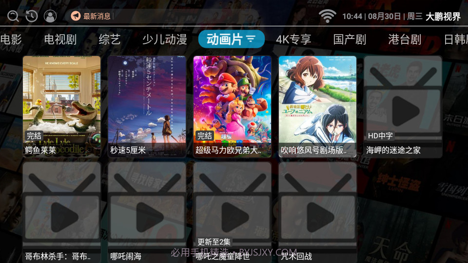 大鹏视界TV截图3