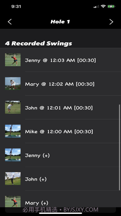 TMG追踪我的高尔夫截图3 TMG追踪我的高尔夫截图3