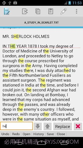 Jota+文本编辑器截图3