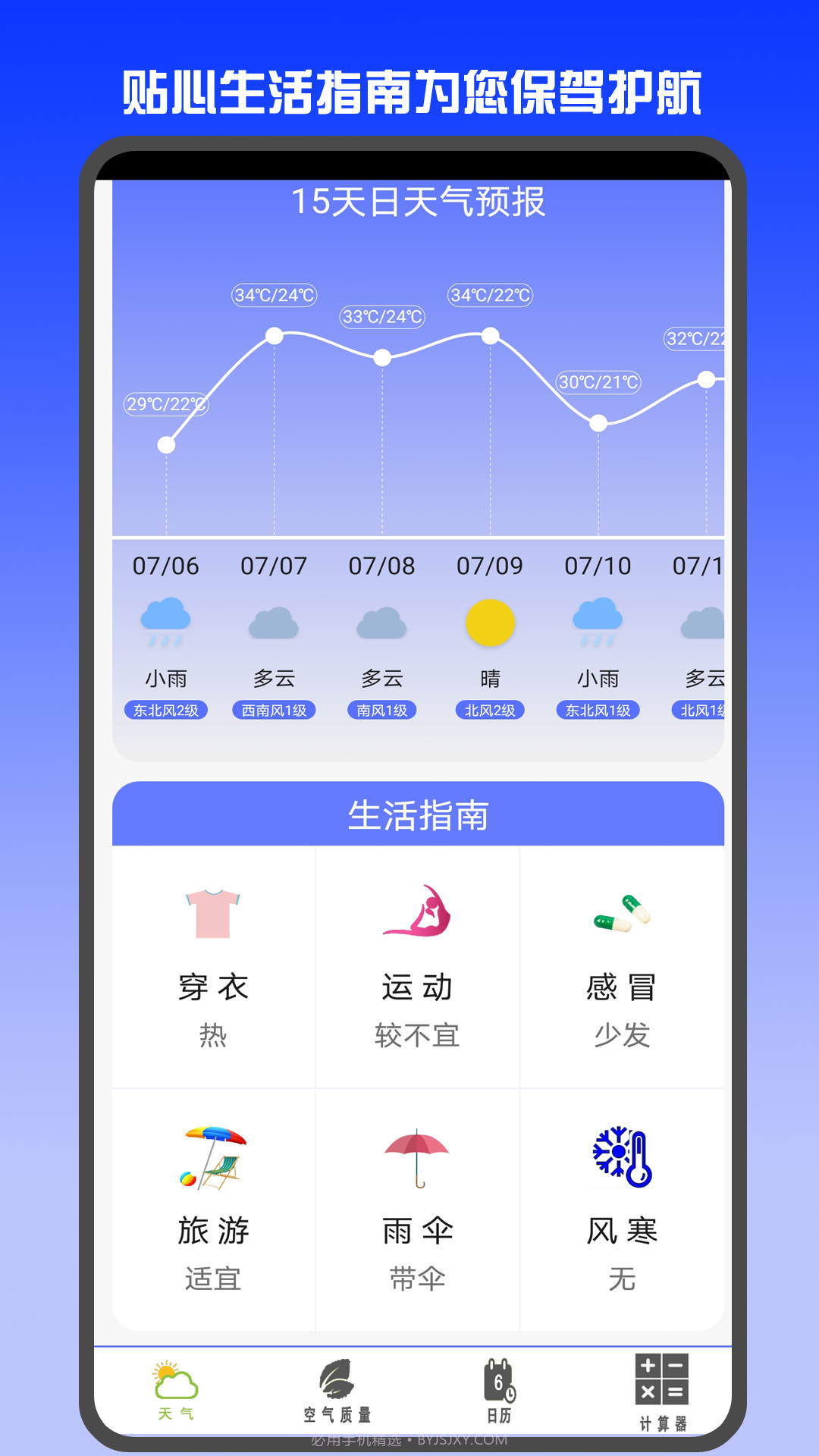 天气预报网截图3