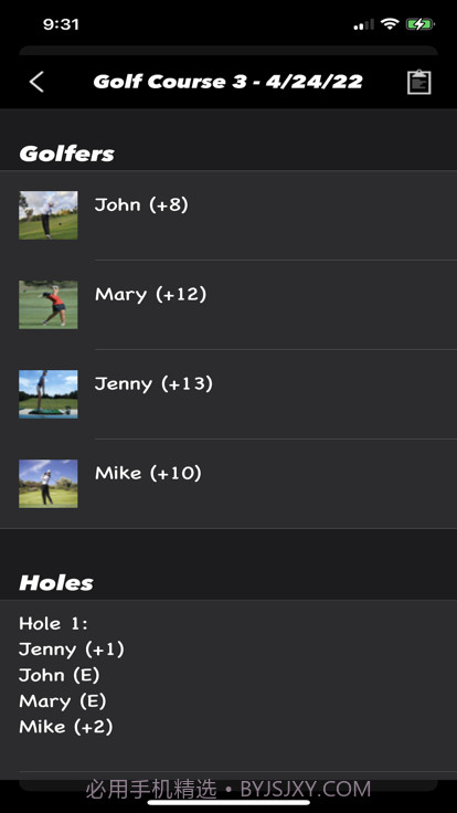 TMG追踪我的高尔夫截图1 TMG追踪我的高尔夫截图1