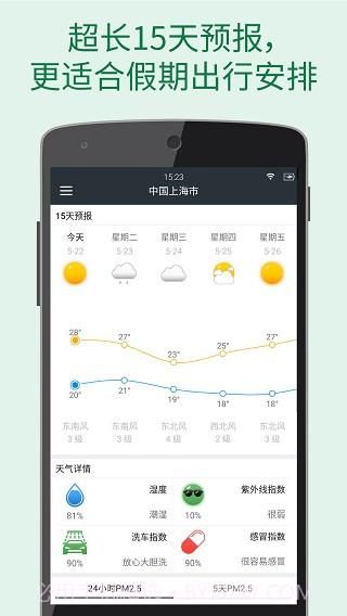 更准天气预报截图1 更准天气预报截图1