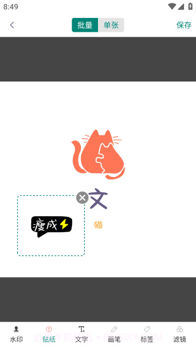 林开水印相机截图4