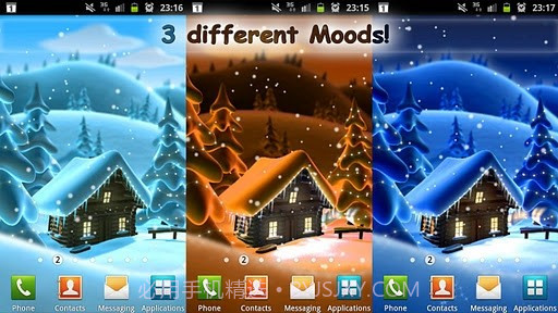 冬日雪景动态壁纸截图3