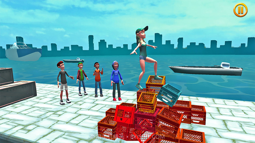 布娃娃牛奶箱挑战截图4