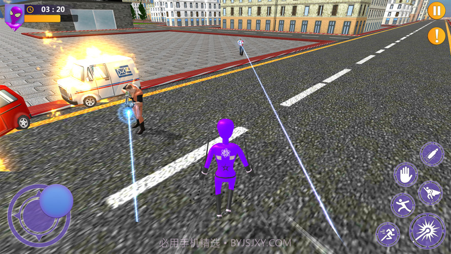 火柴人大作战绳索英雄截图4 火柴人大作战绳索英雄截图4