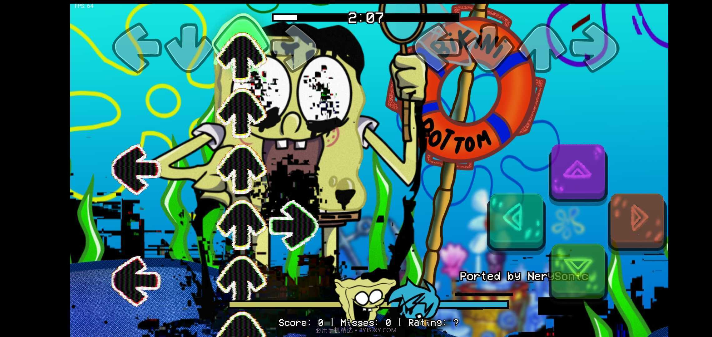 fnf海绵宝宝错误化模组截图3