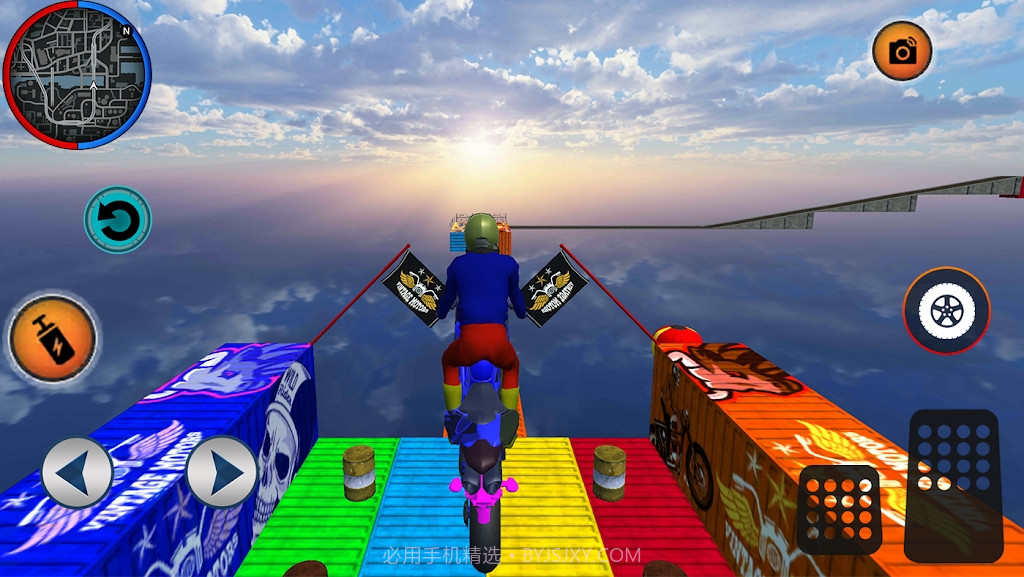 蜘蛛摩托车截图2