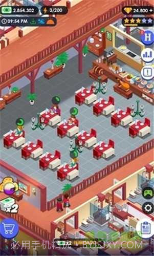 帝国大亨酒店中文无限金币钻石截图3