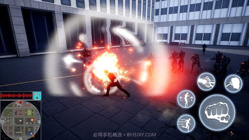 不败英雄黑衣人截图1