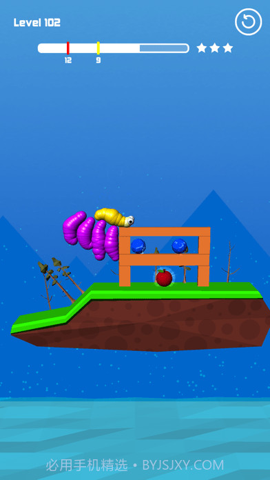 饥饿蚯蚓大闯关截图3 饥饿蚯蚓大闯关截图3