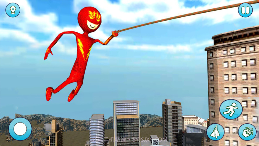 神奇火柴人飞行英雄截图2