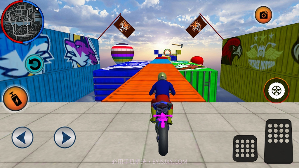 蜘蛛摩托车截图3