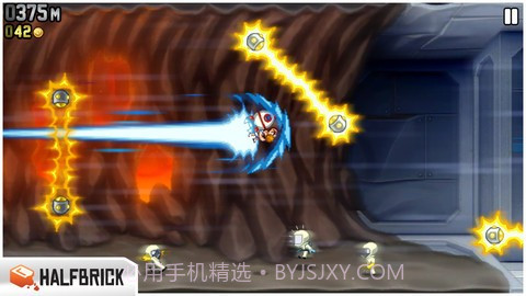 火箭飞人Jetpack Joyride截图3