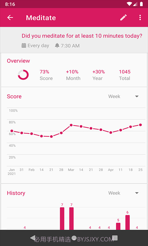 近世好习惯养成记录截图3 近世好习惯养成记录截图3